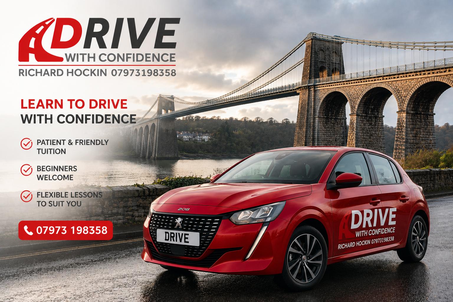 Richard Hockin, Drive With Confidence driving instructor